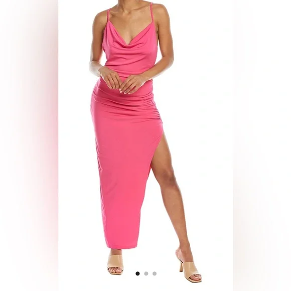 Frankie Maxi Dress - HOT PINK / M Frankie Maxi Dress - HOT PINK / M